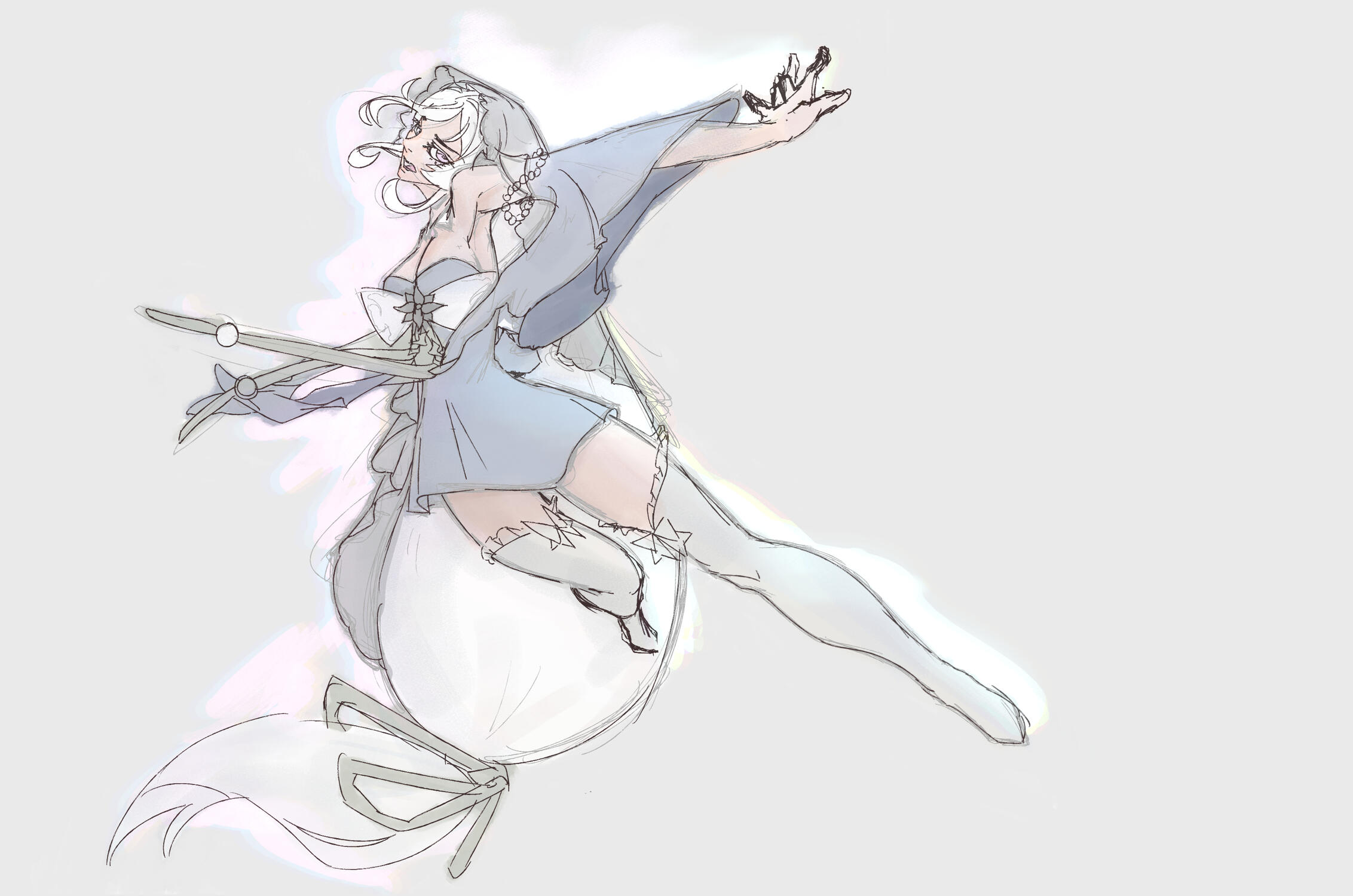 Full Body, Flat Colour